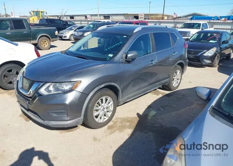 2017 Nissan Rogue Sv из США, поврежденный, VIN KNMAT2MT1HP588652